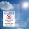 Signmission Employees Only Beyond Sign, Vinyl Decal, 7in W x 10in L, 2PK OS-2PACK-NS-D-710-V-11985 - alternate 3